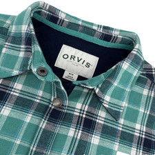Orvis Shacket Women M Fleece