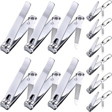12 Pieces Stainl Nail Clippers