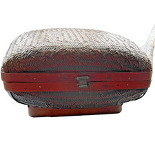 CHINESE PILLOW BOX ANTIQUE