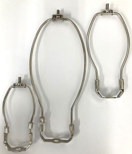 Nickel plated shade - plated, harps