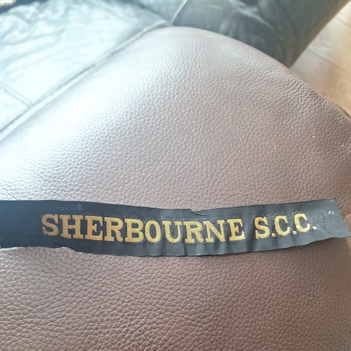 Sherbourne cap tally - s.c.c,
