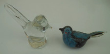 Liskeard glass clear bird and