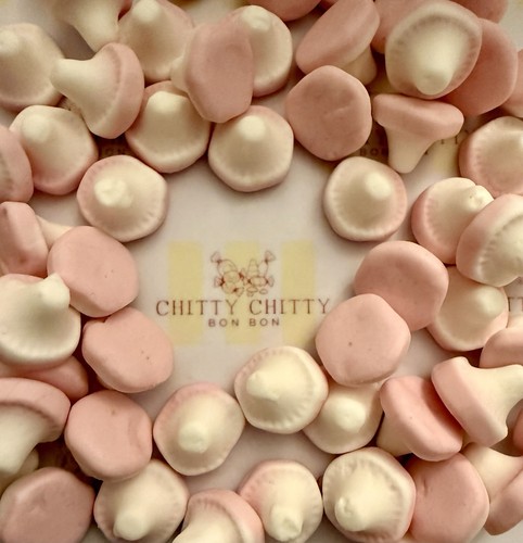 Strawberry foam mushrooms pick - strawberry,