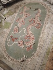Vintage Chinese Wool Rug