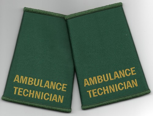 Woven ambulance technician - woven,