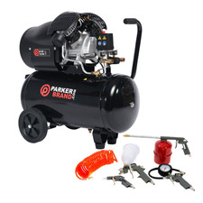50L Air Compressor - Direct Drive | 3HP, 13.8 CFM | Complete with 5-Piece Air To