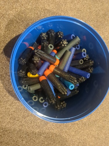 Large tub nerf and xshot - tub, of
