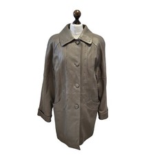 Can Pelle Grey Button Leather