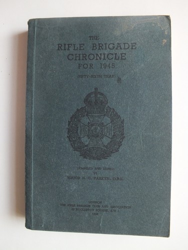 The rifle brigade chronicle - rifle,