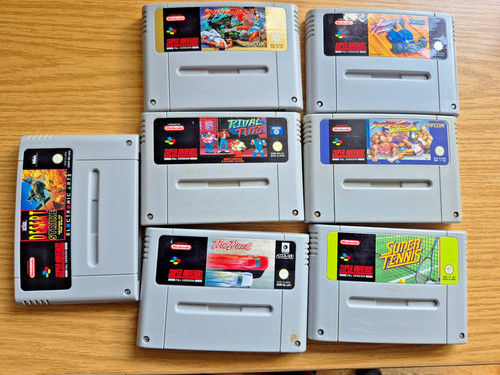 Super nintendo snes games - nintendo,