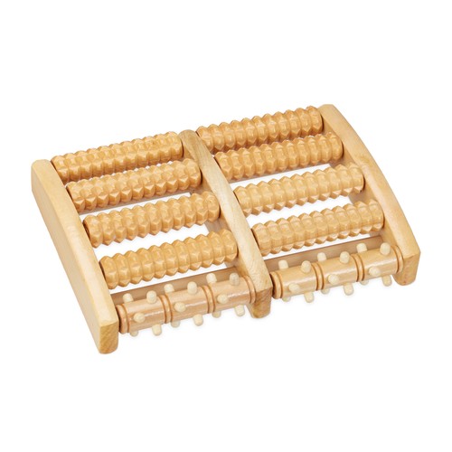 Wooden foot massager