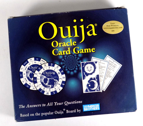 Ouija oracle card game vintage - card,