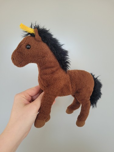 Steiff pony horse dark - steiff, brown