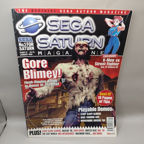 Sega saturn magazine issue - sega,