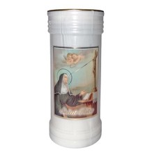 Saint Rita Pillar Candle In