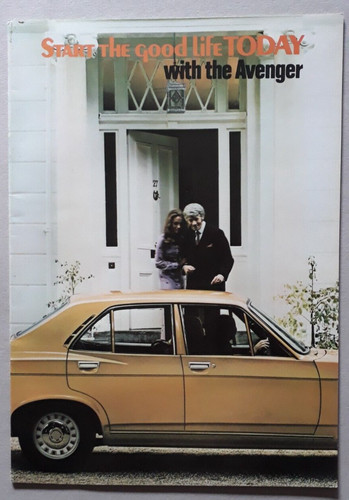 Hillman avenger range brochure - hillman,