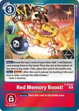 Red Memory Boost! [P-035] (Resurgence Booster) - Digimon [Promotional Cards]