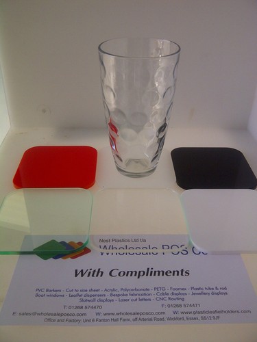 Acrylic coasters perspex for - acrylic, perspex®