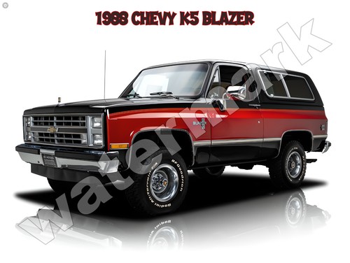 1988 chevy blazer - k5, metal