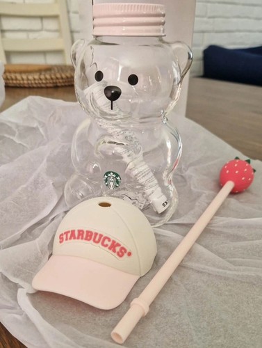 Starbucks pink bearista bear - starbucks,