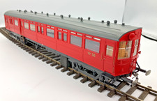 Dapol 7P-004-009 Auto Coach in BR crimson W36 O-Gauge train coach substitute box