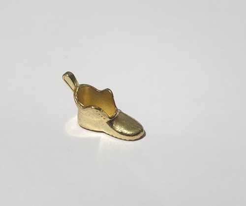 Gold shoe metal monopoly - gold, token