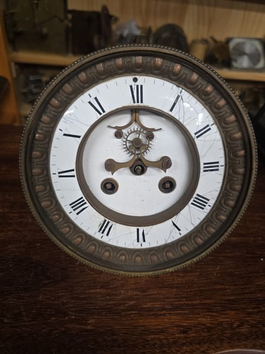 Antique french clock mechanism - antique,