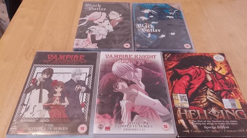 Manga dvd bundle black - manga,