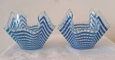 Vintage Chance Glass Pair of