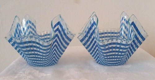 Vintage chance glass pair - glass,