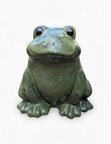 Green frog garden - green, |