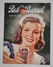 1942 COCA-COLA FEBRUARY RED