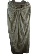 ZARA Beige Striped Dress size