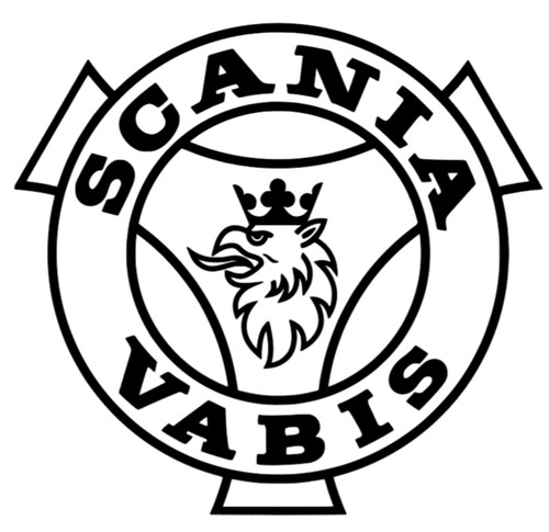 Scania vinyl decal - scania, x2