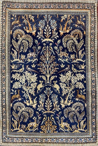 3x4 antique hand knotted - antique, hand-knotted