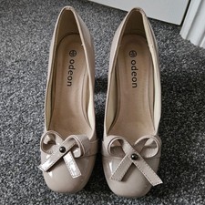 Odeon Nude Patent Ladies Shoes