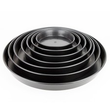 Black Round Heavy Duty Plastic