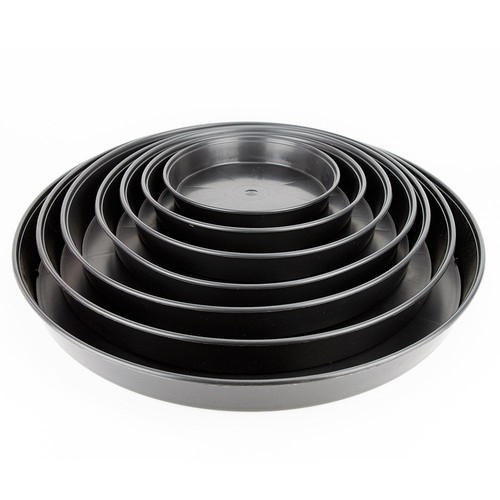 Black round heavy - round, duty