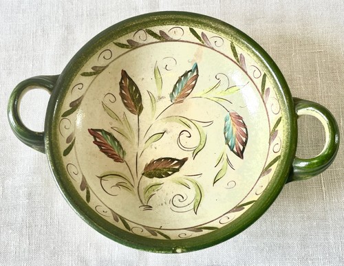Denby two handled hand painted - handled,