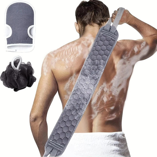 Exfoliating body scrubber set - exfoliating,
