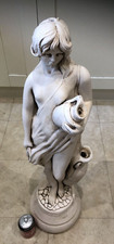 Purity Maiden  - Stone Sculpture - Large Garden Statue - 85cm tall