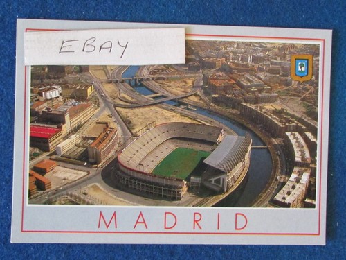 Football ground postcard - ground,