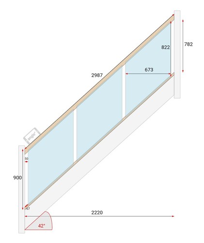 Balustrade kit made your - balustrade,