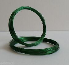  EMERALD GREEN  CRAFT/JEWELLERY / HOBBY WIRE 0.6 mm (22 gauge)  10 metres