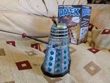 Dr Who 1975 PALITOY TOMY TALKING DALEK silver Working Boxed SUPERB! UK post free