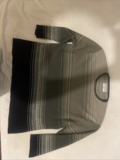 Emreco 00s Green And Black Jumper Fashionable Italian Women’s Size 18