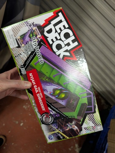 Tech deck rampa nyjah rail - deck,