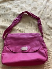Nathalie Anderson Pink Bag With Pocket And Zip Detail, new without tags