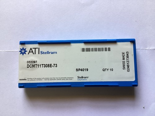 Carbide inserts stellram pack - inserts,