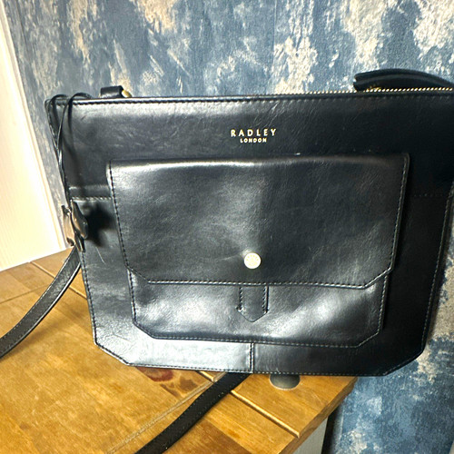 Radley black leather - radley, crossbody